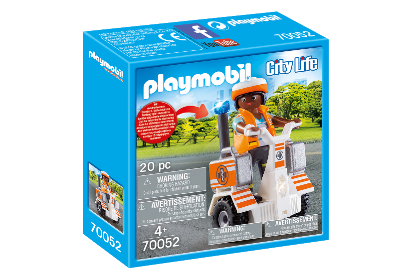 PLAYMOBIL BALANCE SCOOTER EMERGENZE 70052