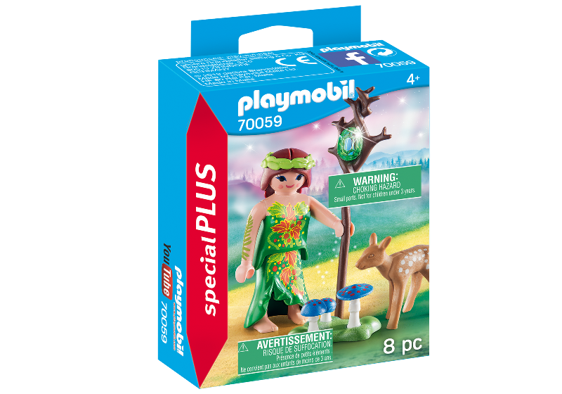 PLAYMOBIL FATA CON CERVO 70059