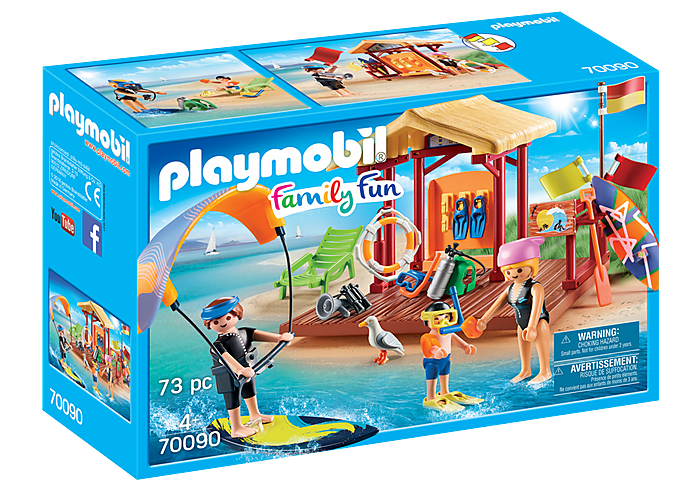 PLAYMOBIL CENTRO SPORT ACQUATICI 70090