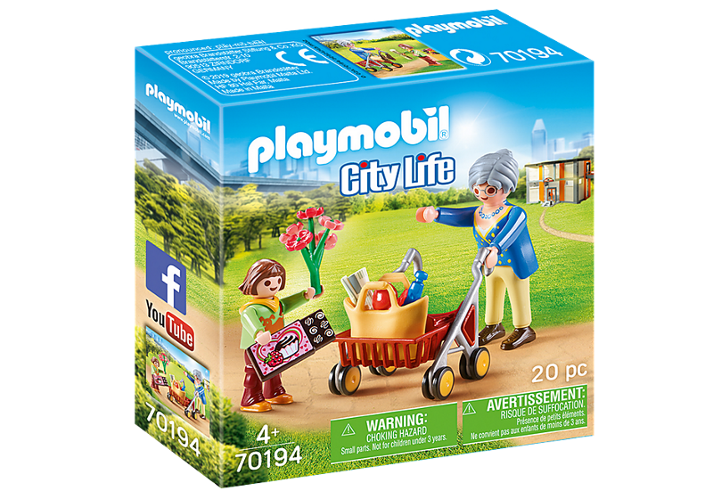 PLAYMOBIL NONNA CON NIPOTE 70194