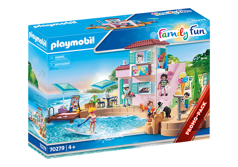 PLAYMOBIL  GELATERIA ''DEL PORTO'' 70279