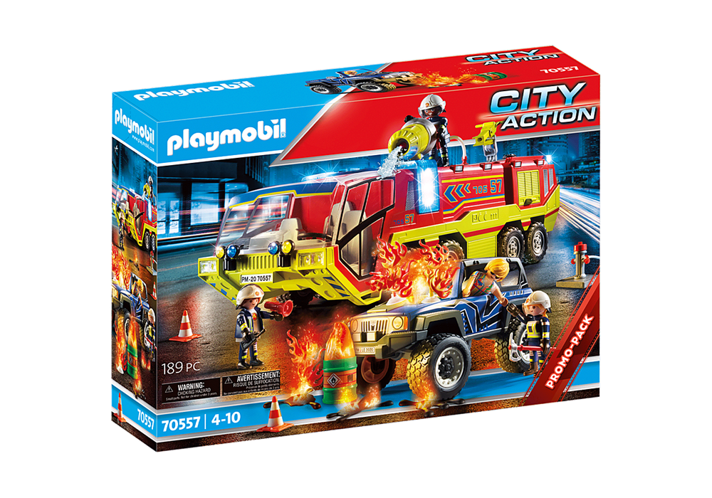 PLAYMOBIL  CAMION DEI VIGILI DEL FUOCO 70557