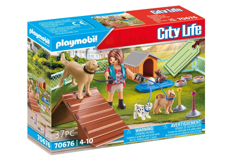 PLAYMOBIL GIFT SET "ADDESTRAMENTO CANI" 70676