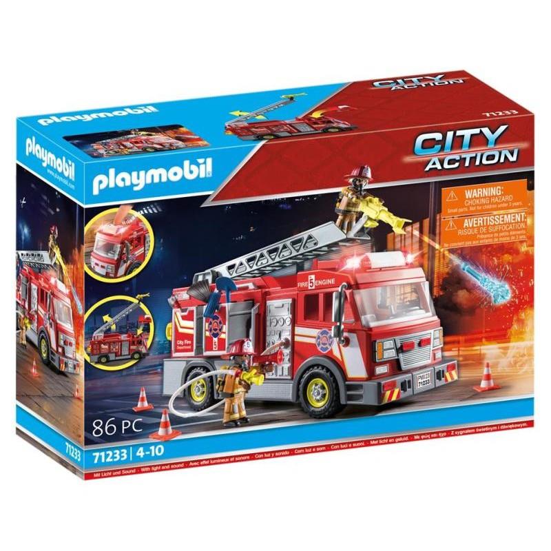 PLAYMOBIL CITY ACTION CAMION DEI POMPIERI 71233