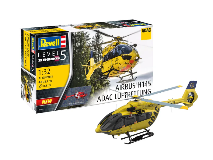 REVELL AIRBUS H145 ''SOCCORSO AEREO ADAC'' 04969