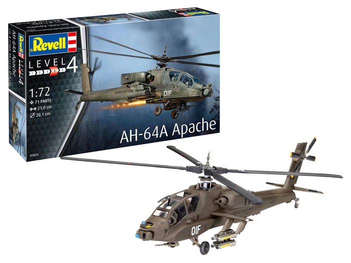 REVELL AH-64A APACHE 03824