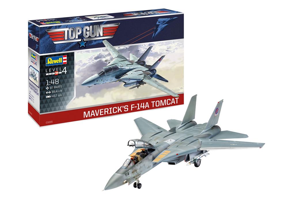 REVELL MAVERICK'S F-14A TOMCAT ''TOP GUN'' 03865