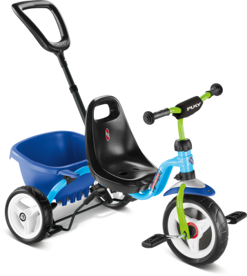 PUKY TRICICLO CEETY PER BAMBINI BLU CON MANICO 2218