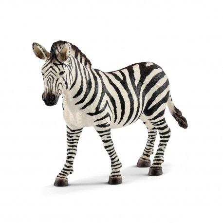 SCHLEICH GIOVANE FEMMINA DI ZEBRA 14810