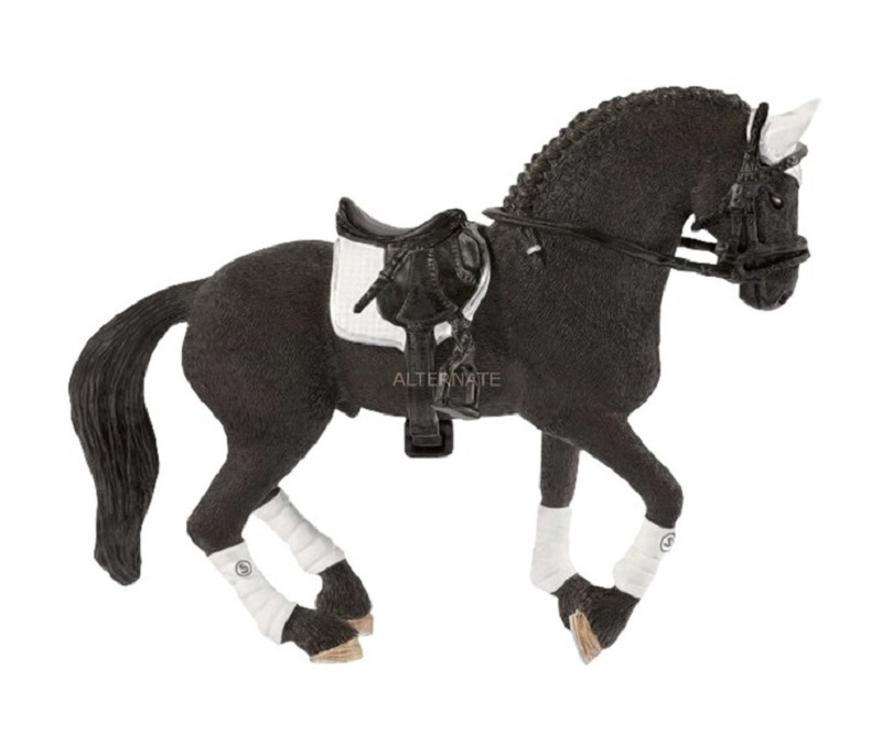 SCHLEICH CONCORSO IPPICO STALLONE FRISONE 42457