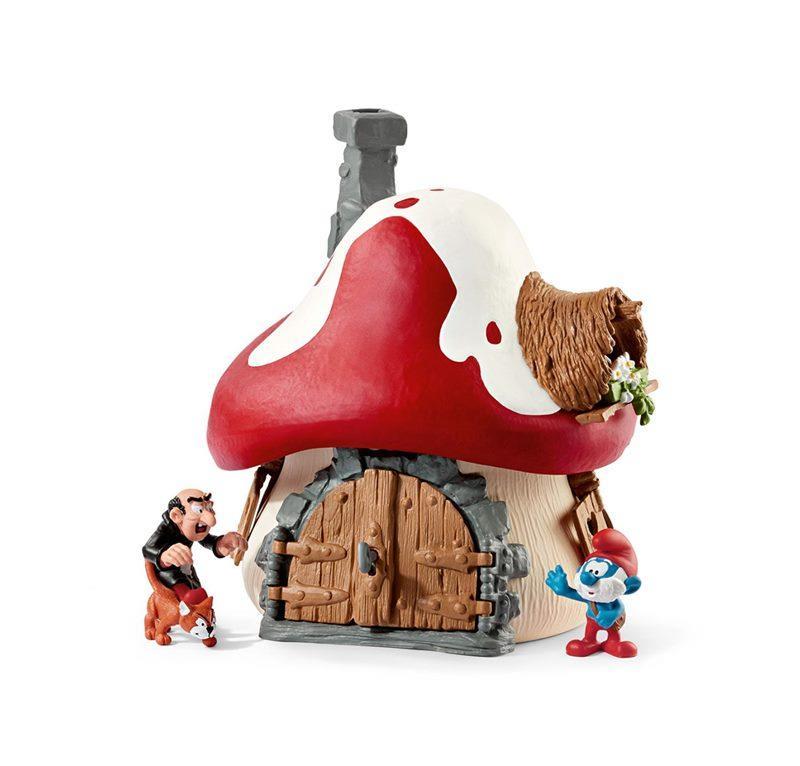 SCHLEICH CASA DEI PUFFI CON 2 FIGURE 20803