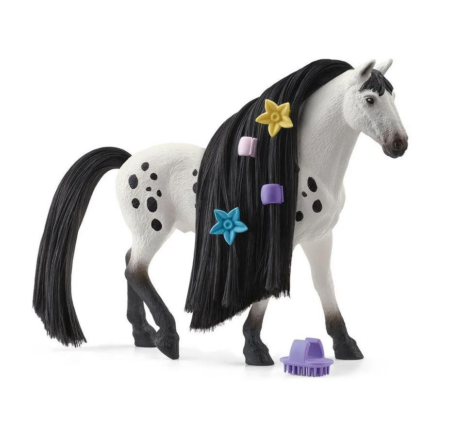 SCHLEICH STALLONE KNABSTRUPPER BEAUTY HORSE 42622