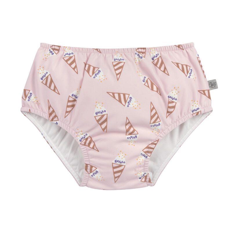 LÄSSIG SWIM COSTUME CONTENITIVO ICE CREAM PALE PINK M/M 12+ MESI