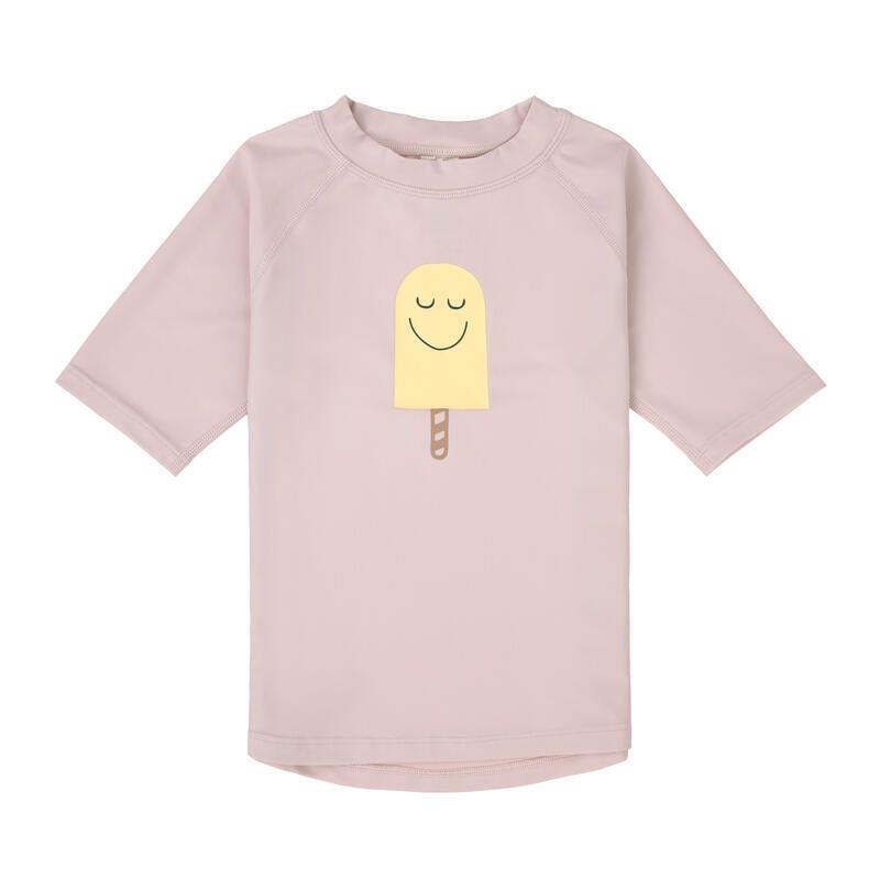 LÄSSIG SWIM MAGLIETTA T-SHORT ANTI UV POPSICLE PALE PINK 13-18 MESI