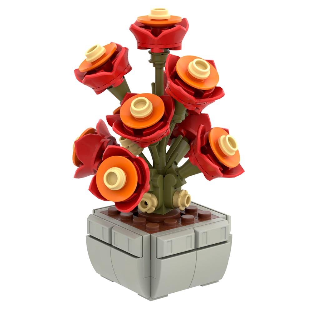 BRIXIES PLUS SUNSET - MINI BOUQUET 119 PZ 222.172