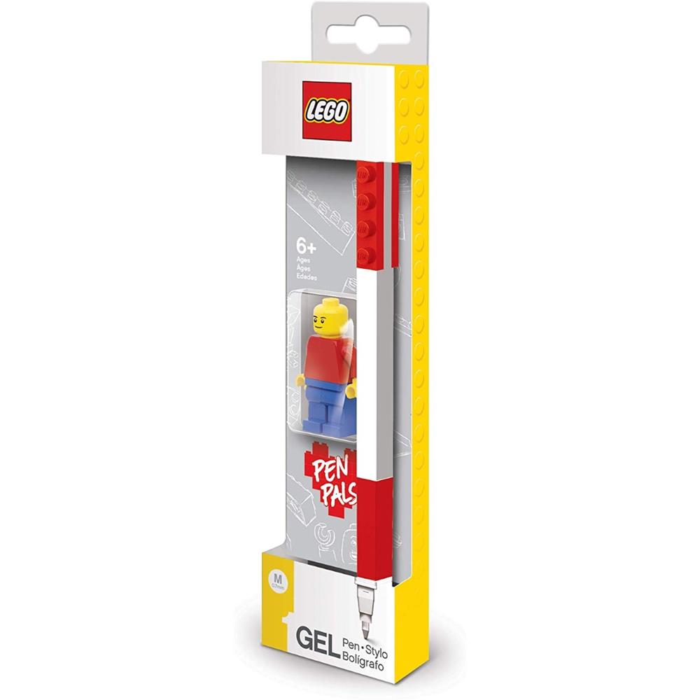 LEGO 2.0 PENNA GEL ROSSA CON MINIFIGURE LEGO 52602