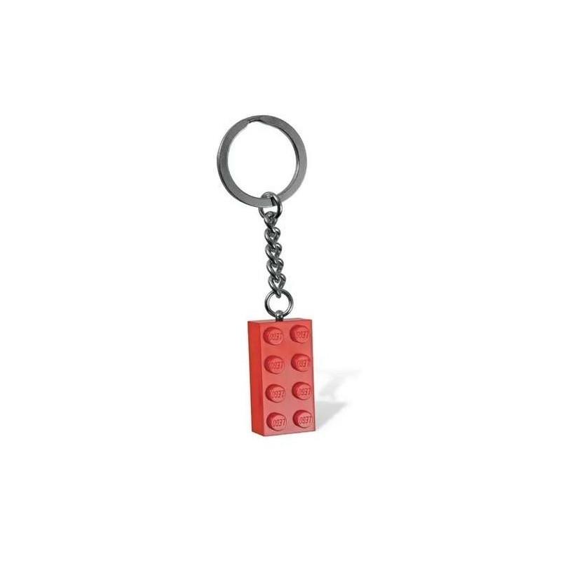 PORTACHIAVI MATTONCINO ROSSO - LEGO LED KEYLIGHT