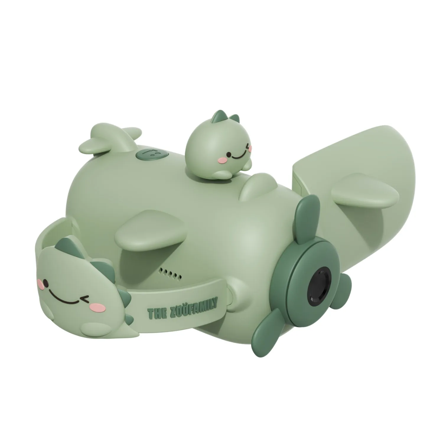 THE ZOOFAMILY ZOO VIDEO DINO GREEN - VIDEOCAMERA PER BAMBINI