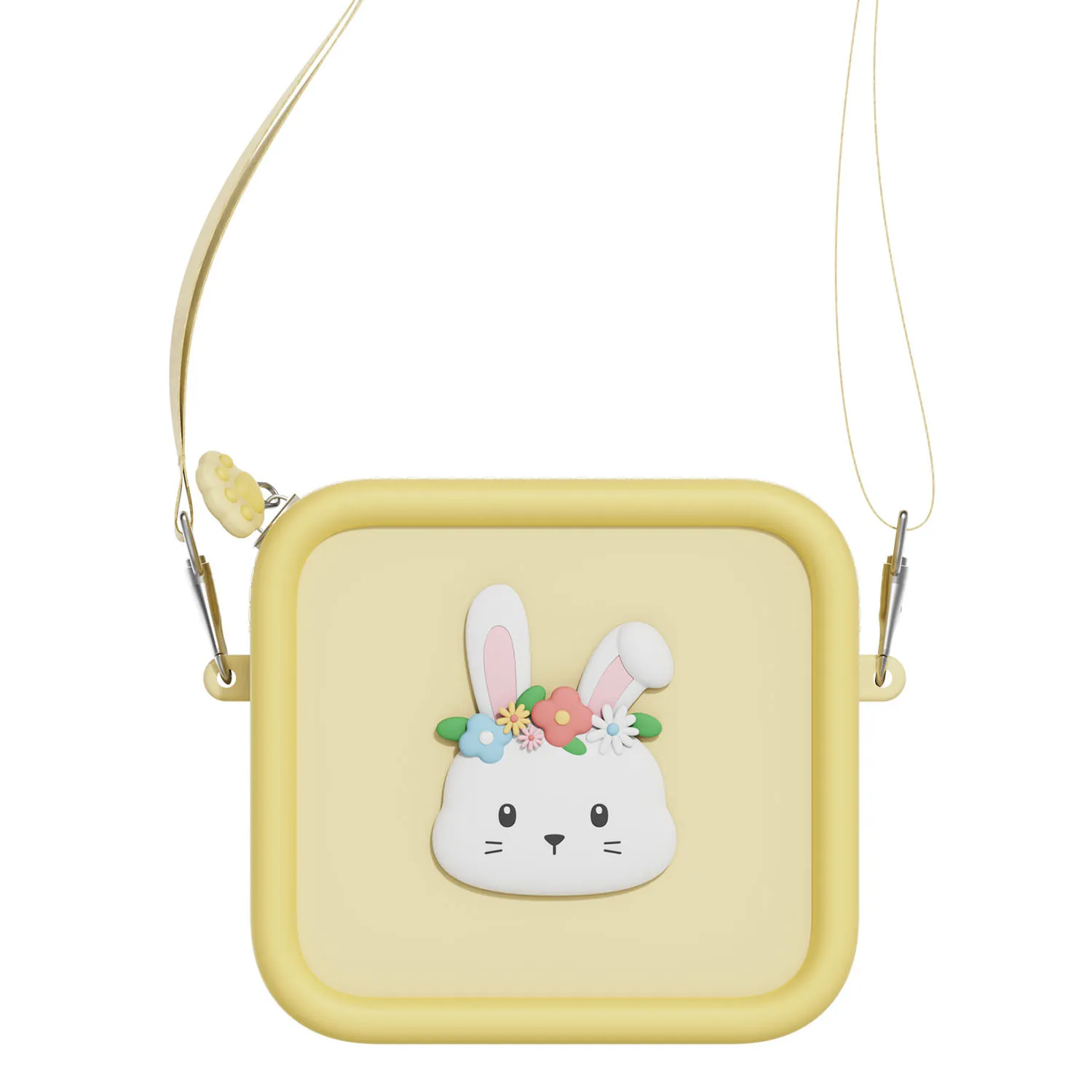 THE ZOOFAMILY SILICON BAGS RABBIT FLOWER - BORSA PER FOTOCAMERA