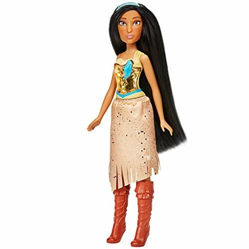 HASBRO DISNEY PRINCESS ROYAL SHIMMER, BAMBOLA DI POCAHONTAS F0904ES20