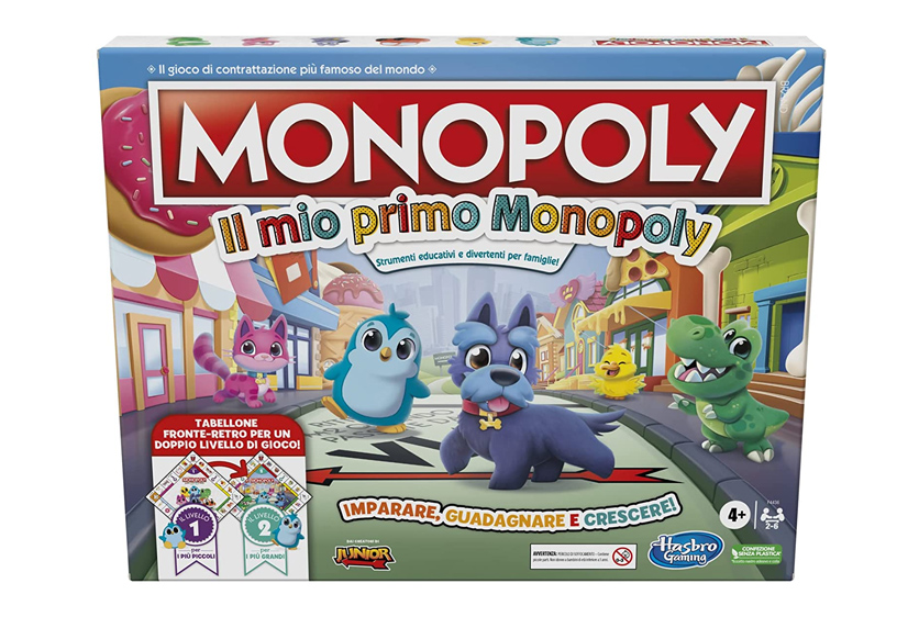 HASBRO MONOPOLY: IL MIO PRIMO MONOPOLY F44361031