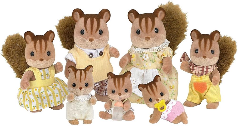 SYLVANIAN FAMILIES FAMIGLIA SCOIATTOLI 4172