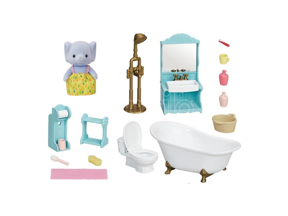 SYLVANIAN FAMILIES ACCESSORI BAGNO ED ELEFANTINA 5380