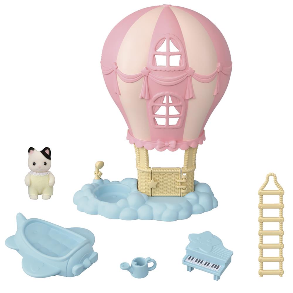 SYLVANIAN FAMILIES CASETTA MONGOLFIERA PER BEBÈ 5527