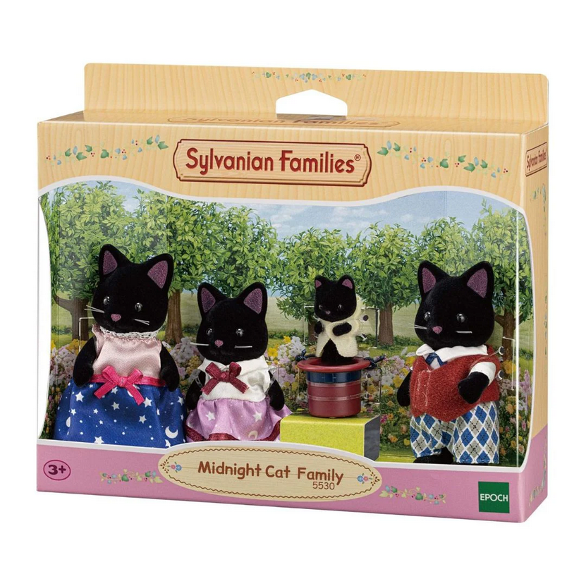 SYLVANIAN FAMIGLIA GATTO MIDNIGHT 5530