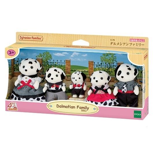 SYLVANIAN FAMIGLIA DALMATA 5862