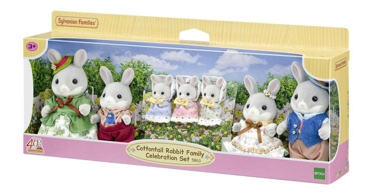SYLVANIAN FAMIGLIA CONIGLIO COTTONTAIL - SET CELEBRATIVO 5863