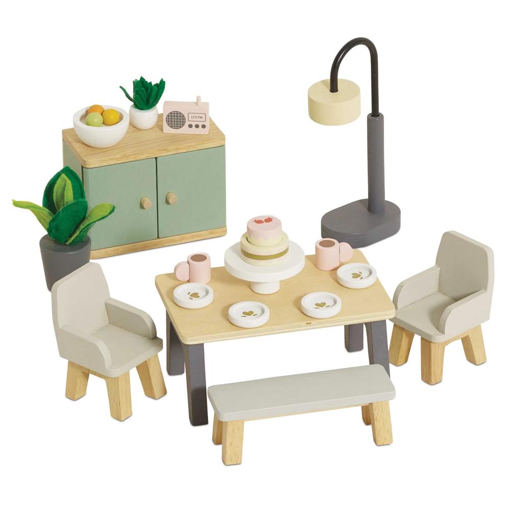LE TOY VAN SALA DA PRANZO DAISYLANE - SET 18 PZ ME056