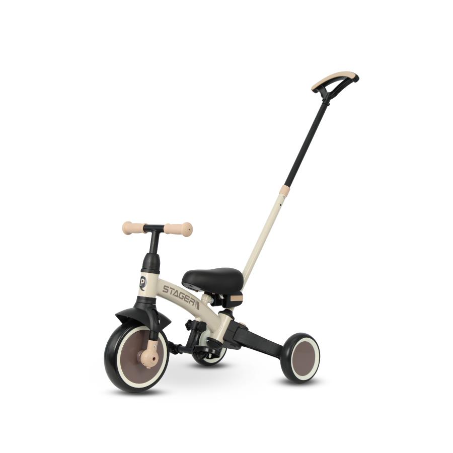 QPLAY TRIKE STAGER 3IN1 BEIGE/BROWN