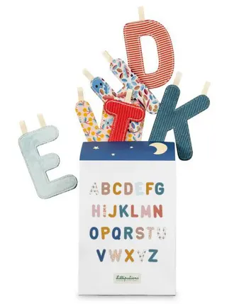 LILLIPUTIENS SACCHETTO DI CARTA REGALO CON LETTERE ALFABETO 83890