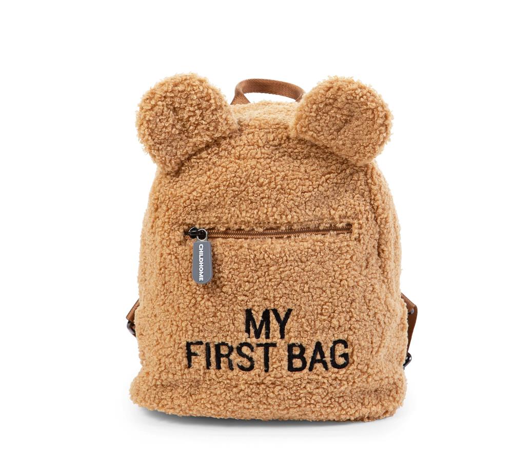 CHILDHOME MY FIRST BAG ZAINETTO PER BAMBINI - TEDDY BROWN