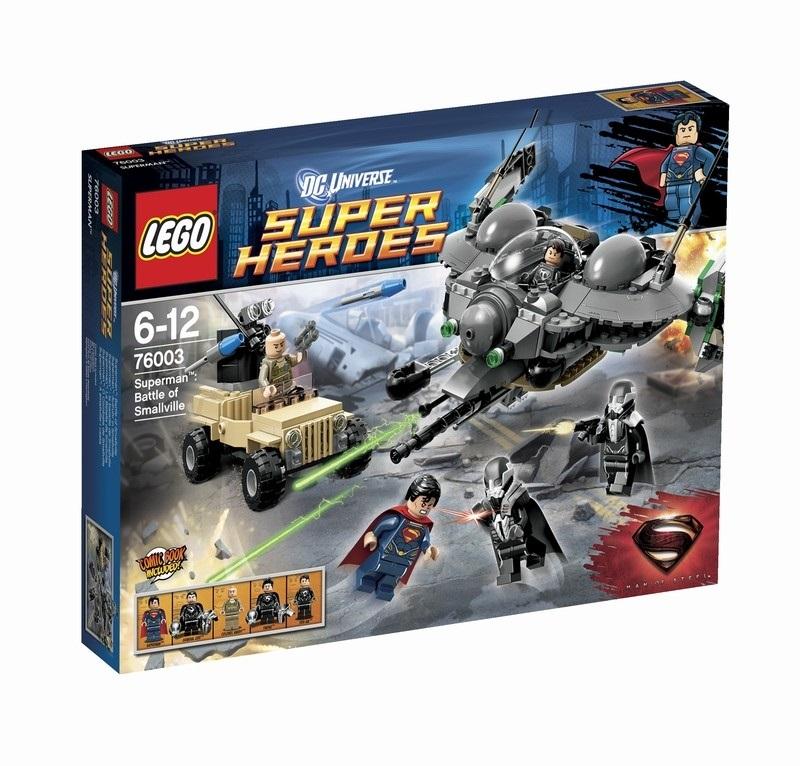 LEGO SUPER HEROES SUPERMAN LA BATTAGLIA DI SMALVILLE 76003<br />