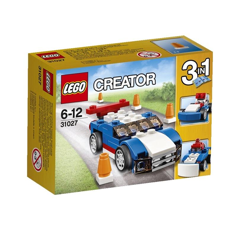 LEGO CREATOR AUTO DA CORSA BLU 31027