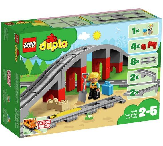 LEGO DUPLO PONTE E BINARI FERROVIARI 10872<br />