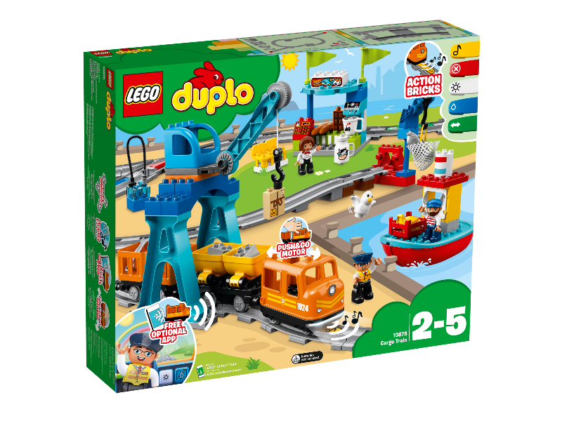 LEGO DUPLO IL GRANDE TRENO MERCI 10875