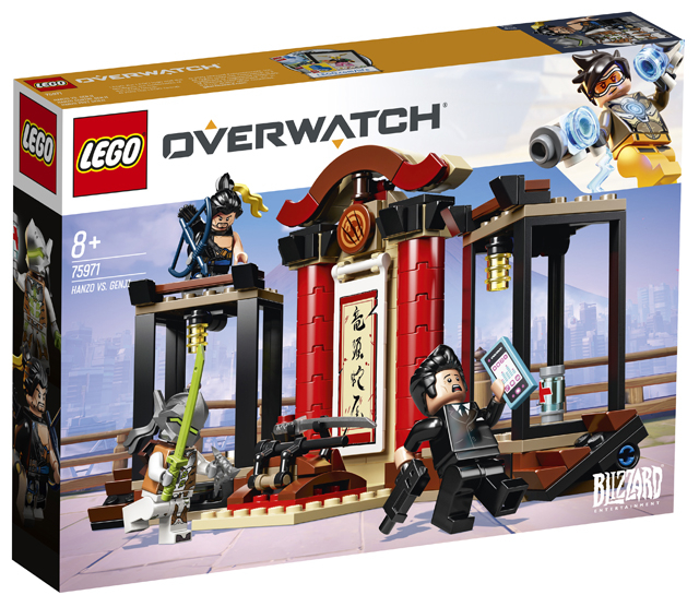 LEGO OVERWATCH HANZO VS GENJI 75971