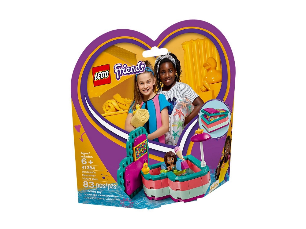 LEGO FRIENDS SCATOLA DEL CUORE DELL'ESTATE DI ANDREA 41384