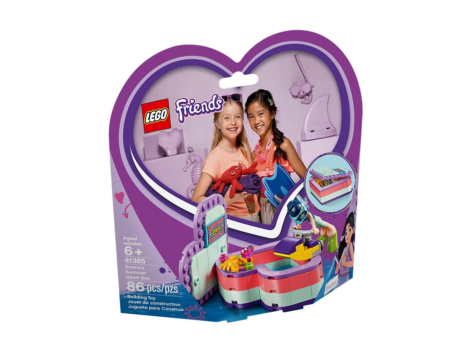 LEGO FRIENDS SCATOLA DEL CUORE DELL'ESTATE DI EMMA 41385