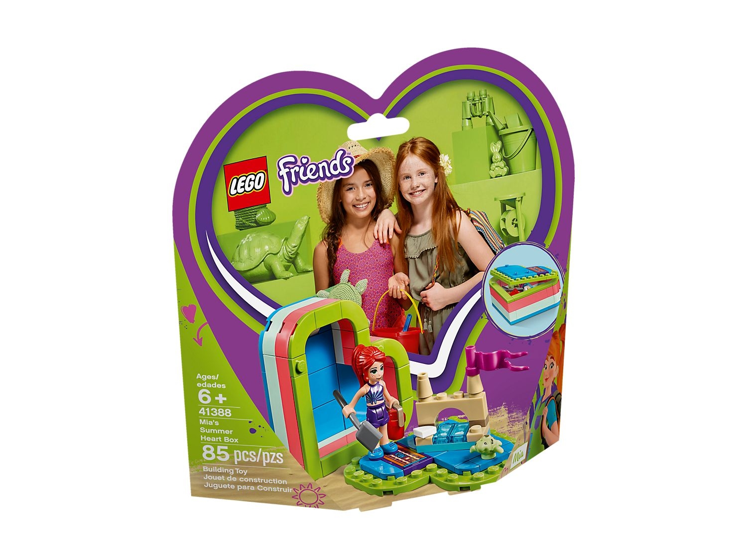 LEGO FRIENDS SCATOLA DEL CUORE DELL'ESTATE DI MIA 41388