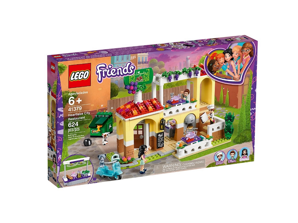 LEGO FRIENDS IL RISTORANTE DI HEARTLAKE CITY 41379