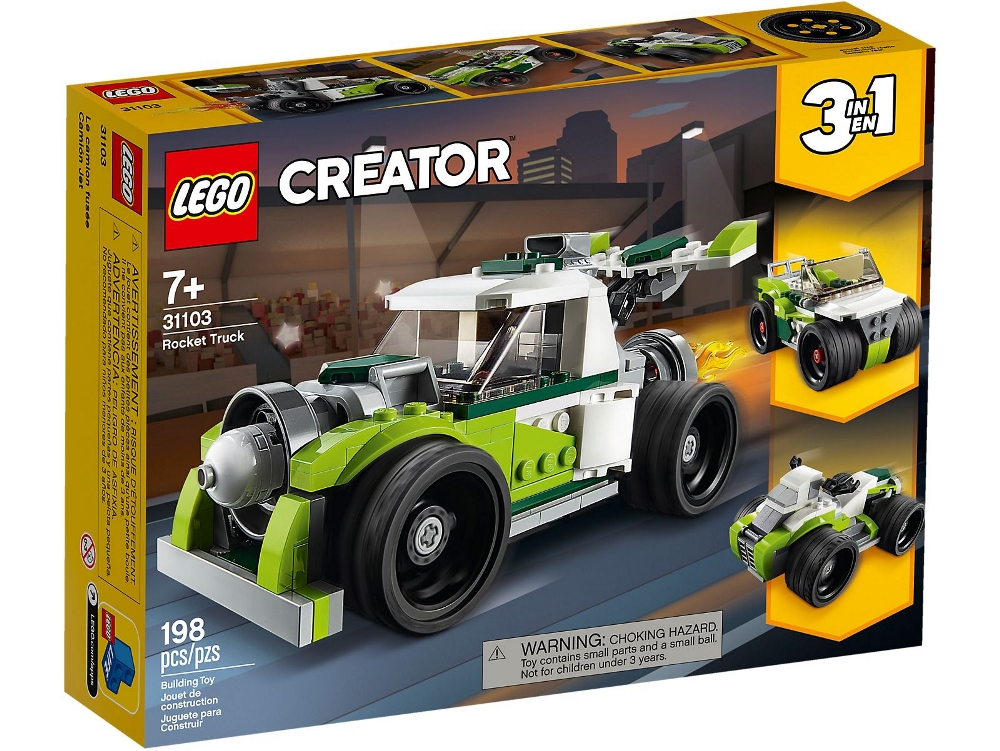 LEGO CREATOR RAZZO-BOLIDE 31103