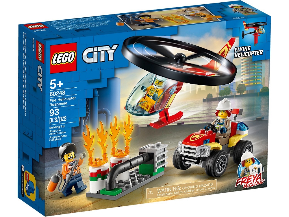 LEGO CITY ELICOTTERO DEI POMPIERI 60248