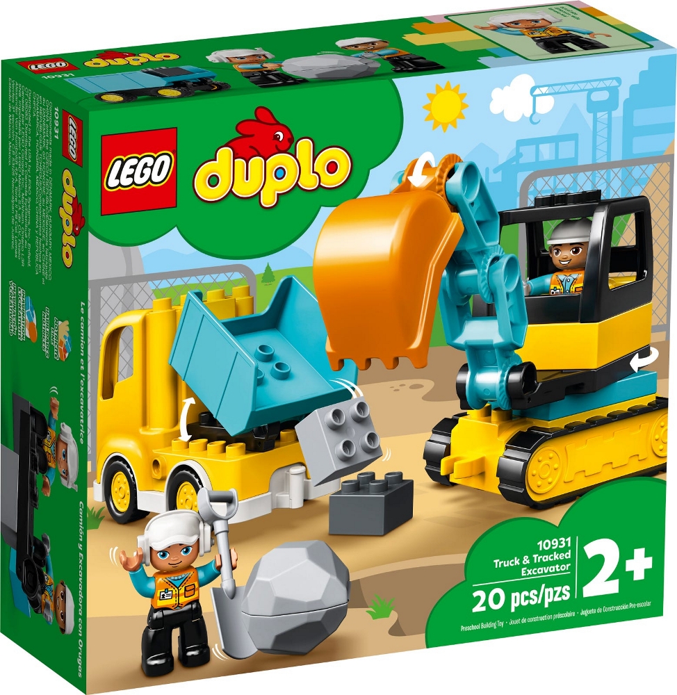 LEGO DUPLO CAMION E SCAVATRICE CINGOLATA 10931