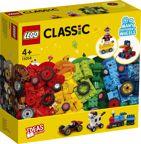 LEGO CLASSIC MATTONCINI E RUOTE 11014