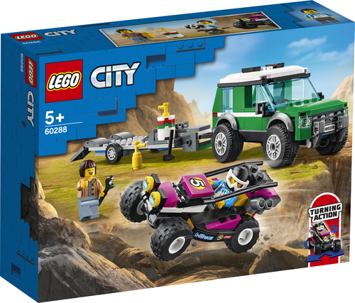 LEGO CITY TRASPORTATORE DI BUGGY DA CORSA 60288