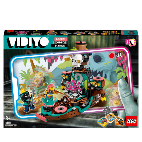 LEGO VIDIYO PUNK PIRATE SHIP 43114